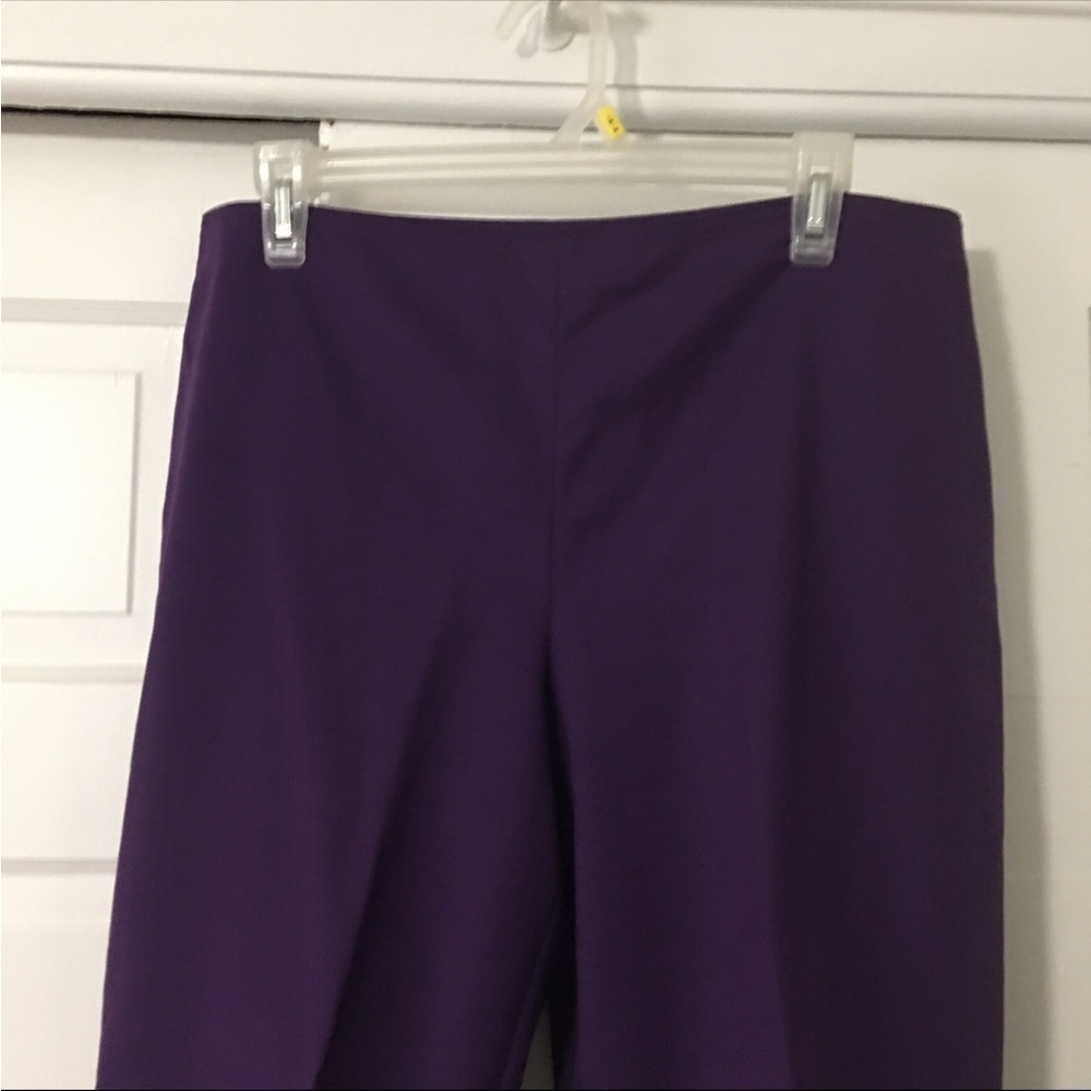St. John Purple Pants Size 12